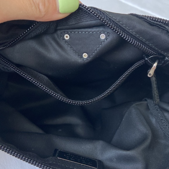 Prada Black Small Nylon Pouch - Picture 13 of 13